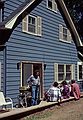 May 8, 1988 - At Tom and Kim's house in Amesbury, Massachusetts.<br />Paul, Eric, Norma, and others.