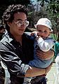 May 8, 1988 - At Tom and Kim's house in Amesbury, Massachusetts.<br />Carl and TJ.