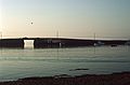 July 2-15, 1988 - Bailey Island, Maine.<br />Cribstone bridge (no cement, water flows through it) connecting Orrs and Bailey Islands.
