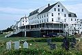 July 16, 1988 - Starr Island, New Hampshire.<br />Brian's and Anne's  wedding on Starr Island.<br />Hotel on Starr Island. The reception was on the front lawn of the hotel.