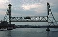 July 16, 1988 - On ferry from Starr Island to Portsmouth, New Hampshire.<br />Brian's and Anne's  wedding on Starr Island.<br />Route US-1 bridge in the up position to let us through.