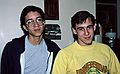 Dec. 27, 1988 - Baltimore, Maryland.<br />Eric and Julian.