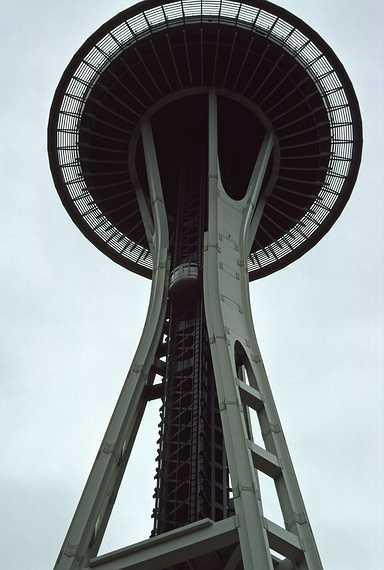 August 15, 1988 - Seattle, Washington.<br />The Space Needle.