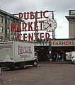 August 16, 1988 - Seattle, Washington.<br />Pile Place Market is the oldest continuously operated market in the country.