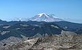 August 18, 1988 - Mt. Saint Helens, Washington.<br />Mt. Raineer.