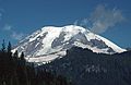 August 19, 1988 - Mt. Rainier from along road south of the mountain.