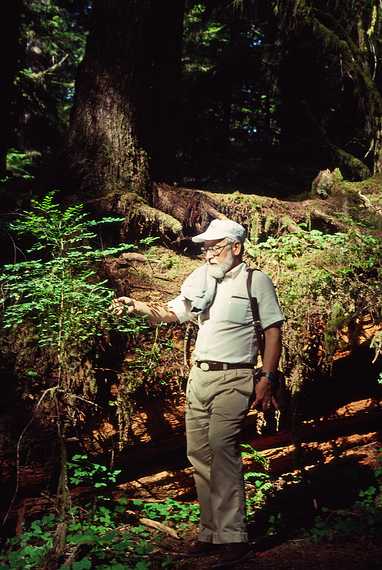 August 19, 1988 - Lake Quinault area, Olympic Peninsula, Washington<br />Egils.