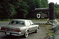 August 20, 1988 - Hoh Rain Forest in Olympic National Park, Washington.<br />Our rental car.