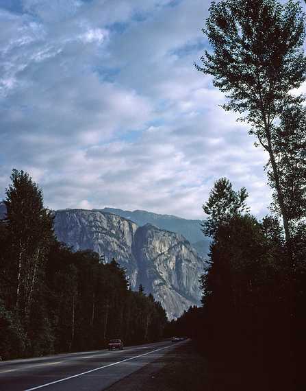 August 25, 1988 - Along Howe Sound, British Columbia, Canada.