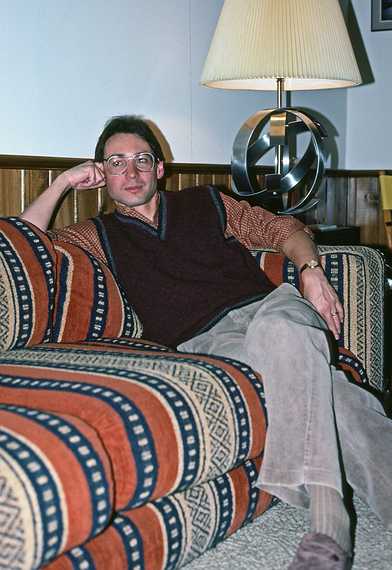 Jan, 1989 - At Oscar and Leslie's in North Andover, Massachusetts.<br />Oscar.