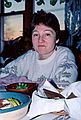 Feb, 1989 - At Paul and Norma's, Teksbury, Massachusetts.<br />Linda, Joyce's cousin.