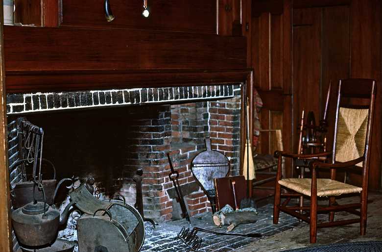 March 1989 - John Greenleaf  Whittier's house, Haverhill, Massachusetts.