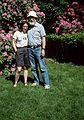 June 4, 1989 - Maudslay State Park, Newburyport, Massachusetts.<br />Joyce and Egils.