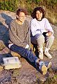 August 21-26, 1989 - Mount Desert Island, Maine.<br />Atop Cadillac Mountain in Acadia National Park.<br />Becky and Melody.