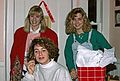 Jan. 6, 1990 - Merrimac, Massachusetts.<br />Melody's 16th birthday.<br />Shannon, Allison, and Sandra.