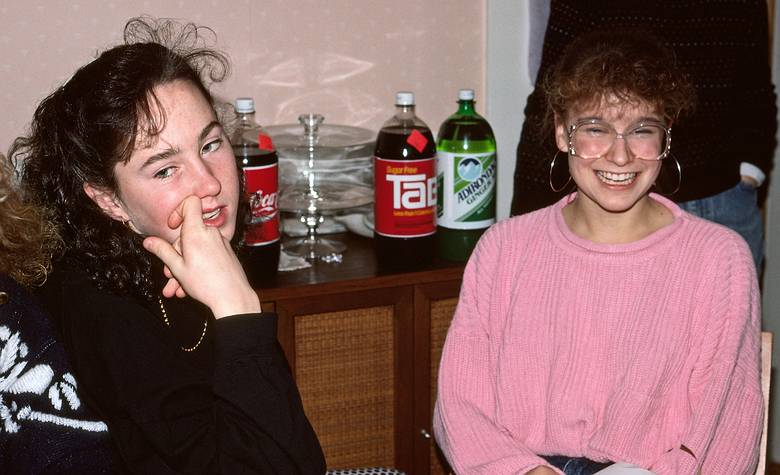 Jan. 6, 1990 - Merrimac, Massachusetts.<br />Melody's 16th birthday.<br />Genie and Becky.
