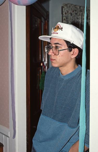 Jan. 6, 1990 - Merrimac, Massachusetts.<br />Melody's 16th birthday.<br />Eric.