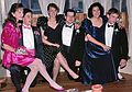 May 1990 - Merrimac, Massachusetts.<br />Junior Prom photos session at Becky's home.<br />Karen and Mike, Becky and Ernie, Melody and Nick.