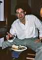 June 9, 1990 - Merrimac, Masachusetts.<br />Egils' 50th surprise birthday celebration.<br />Oscar.
