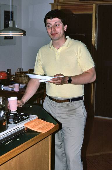 June 9, 1990 - Merrimac, Masachusetts.<br />Egils' 50th surprise birthday celebration.<br />Frank Polito.