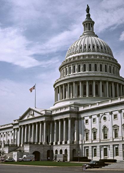 August 28, 1990 - Washington, District of Columbia.<br />The Capitol in the capital.