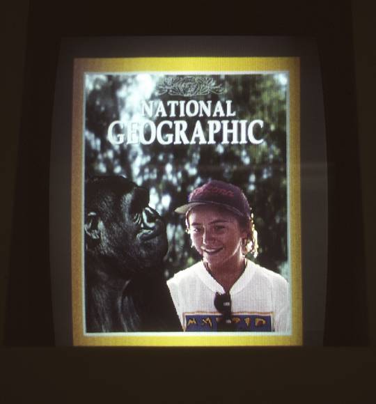 August 28, 1990 - Washington, District of Columbia.<br />Natalia on the cover of National Geographic.