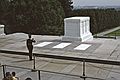 August 29, 1990 - Arlington National Cemetery, Arlington, Virginia.<br />Ceremony at the Tomb of the Unknowns.