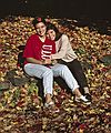 October 1990 - Merrimac, Massachusetts.<br />Melody and Natalia.