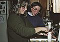 Dec. 23, 1990 - Merrimac, Massachusetts.<br />Natalia and Joyce making cookies.