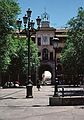 June 30, 1990 - Toledo, Spain.<br />Arco La Sangre, Plaza de Zocodover.
