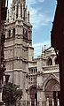 June 30, 1990 - Toledo, Spain.<br />The cathedral. It is hard to photograph as it is surrounded by buildings.