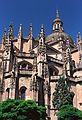 July 1, 1990 - Segovia, Spain.<br />Spires and the dome of the cathedral.