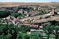 July 1, 1990 - Segovia, Spain.<br />View from the Alczar of the outskirts of town including the church of Veracruz<br />founded by Los Templarios (Knights Templars).