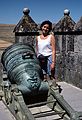 July 1, 1990 - Segovia, Spain.<br />Melody on top of the Alcazar.