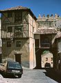 July 1, 1990 - Segovia, Spain.<br />The inside side of the gate of San Andrs