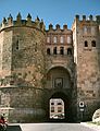 July 1, 1990 - Segovia, Spain.<br />The outside side of the gate of San Andrs.