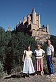 July 1, 1990 - Segovia, Spain.<br />Joyce, Baiba, and Ronnie.