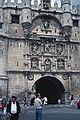 July 2, 1990 - Burgos, Spain.<br />Ronnie waiting to take a photo of the Arco the Santa Maria.