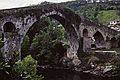 July 6, 1990 - Cangas de Onis.<br />Roman bridge over the Rio Sella.