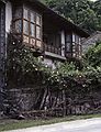 July 6, 1990 - Asturias, Spain.<br />Such enclosed balconies seem common in norther Spain.