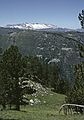 July 12, 1990 - Hike near Salsrdu, Lerida, Spain.<br />Another view of the  Maladeta massif on the horizon.