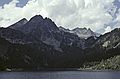 July 14, 1990 - Parque Nacional de Aiges Tortes, Lerida, Spain.<br />Lago de San Mauricio.