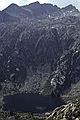 July 14, 1990 - Parque Nacional de Aiges Tortes, Lerida, Spain.<br />Tarn seen from about 42 34 43 N, 0 58 5 E looking N of W.