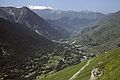 July 16, 1990 - Hike from the Baqueira/Beret area to Santuario de Montgarri, Lerida, Spain.<br />Val D'Aran.