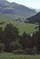 July 16, 1990 - Hike from the Baqueira/Beret area to Santuario de Montgarri, Lerida, Spain.<br />One last look back at Santuario de Montgarri .