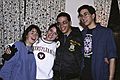 Jan. 1991 - Merrimac, Massachusetts.<br />Natalia, Melody, Carl (home for Christmas from the Air Force), and Eric.
