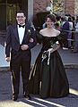 May 25, 1995 - West Newbury/Groveland, Massachusetts.<br />Pentucket Regional High School's pre-prom couples parade.<br />Ernie and Becky.