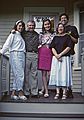 June 1, 1991 - Merrimac, Massachusetts.<br />Melody, Salvador (Natalia's father), Asuncion (Natalia's mother), Joyce, and Eric.