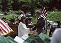 June 1991 - West Newbury/Groveland, Massachusetts.<br />Melody's and Natalia's graduation.<br />Natalia receiving her diploma.