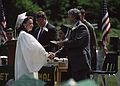 June 1991 - West Newbury/Groveland, Massachusetts.<br />Melody's and Natalia's graduation.<br />Belen receiving her diploma.